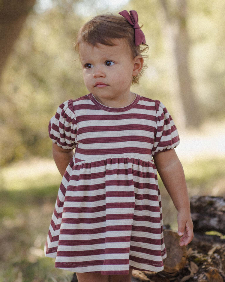 quincy mae darla dress in black cherry baby Little