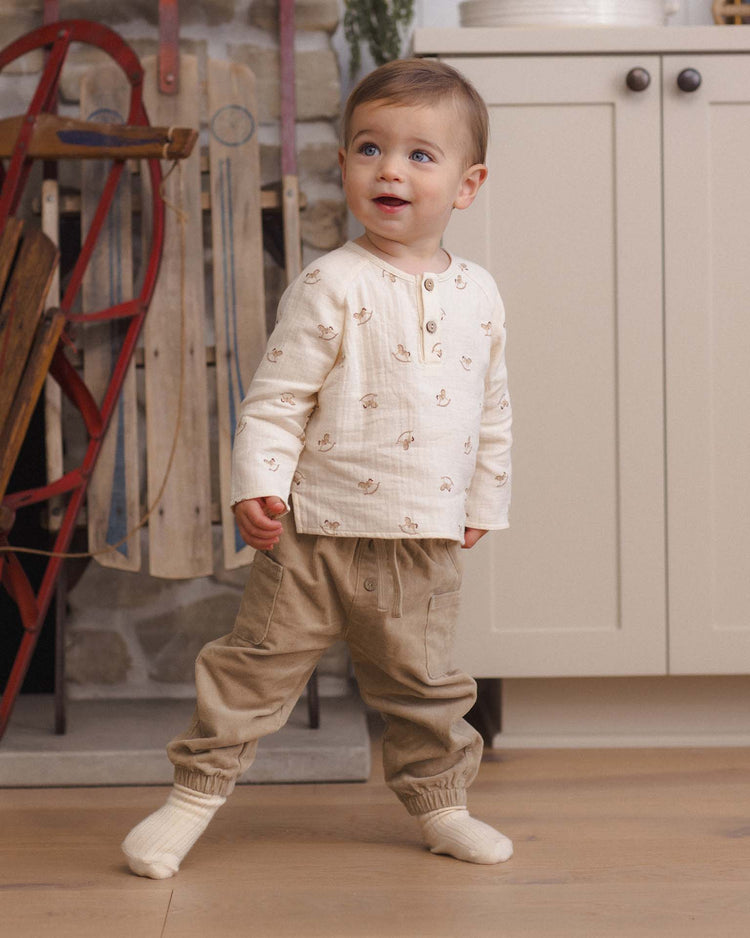zion shirt in rocking horse