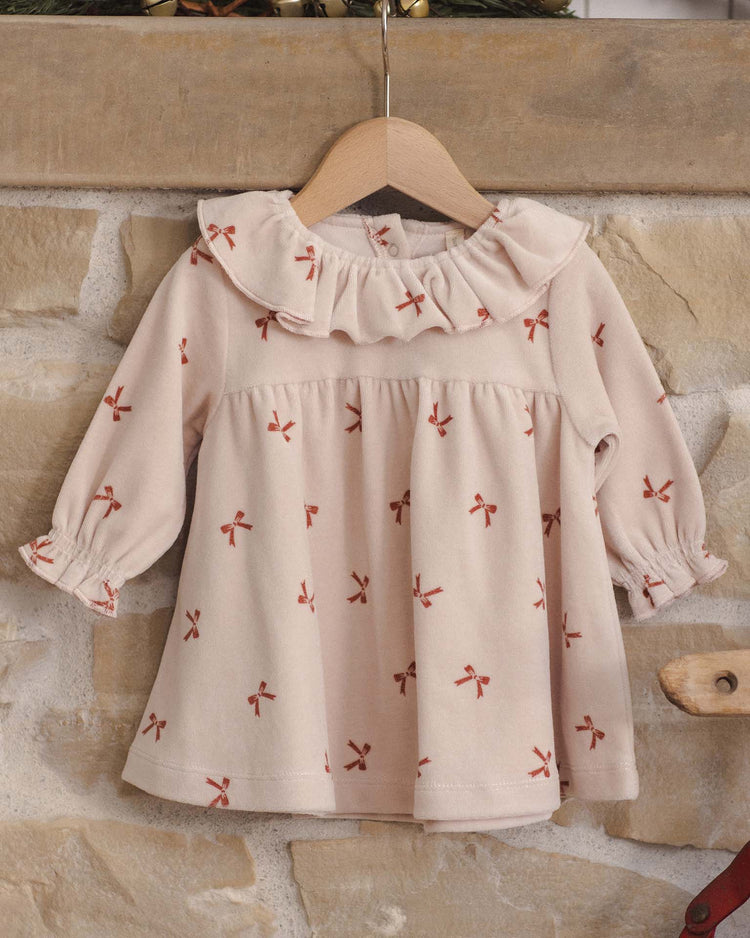 quincy mae alda dress in red bows baby Little