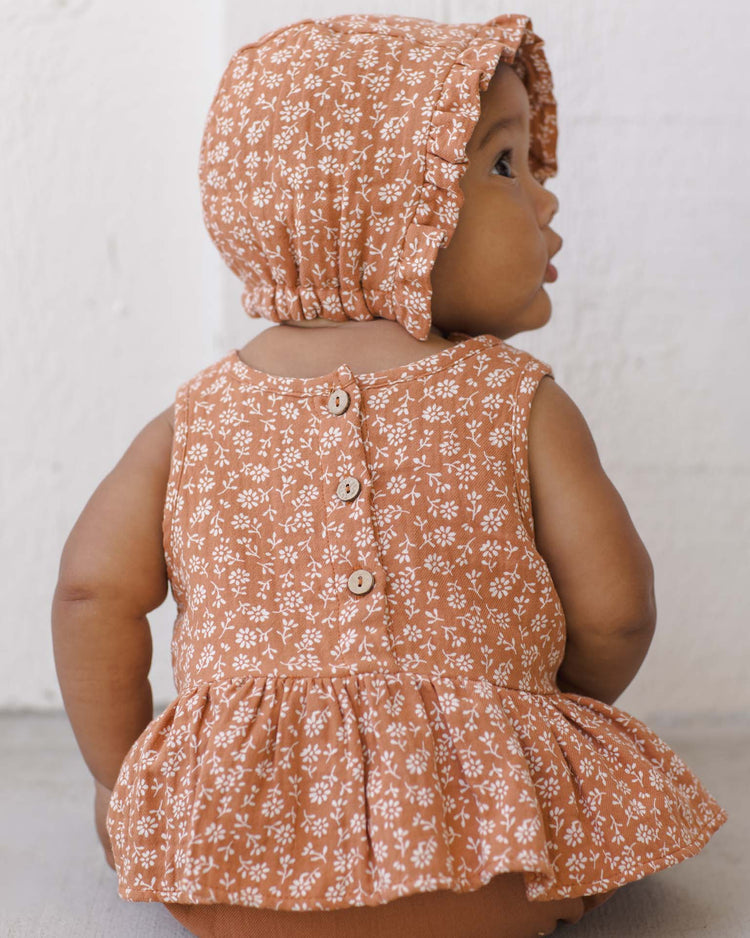quincy mae sleeveless peplum set in poppy floral baby Little