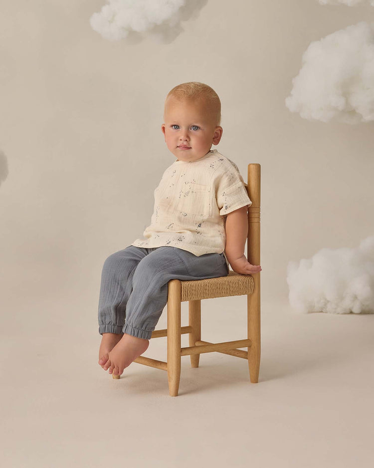 quincy mae luca pant in ocean baby Little