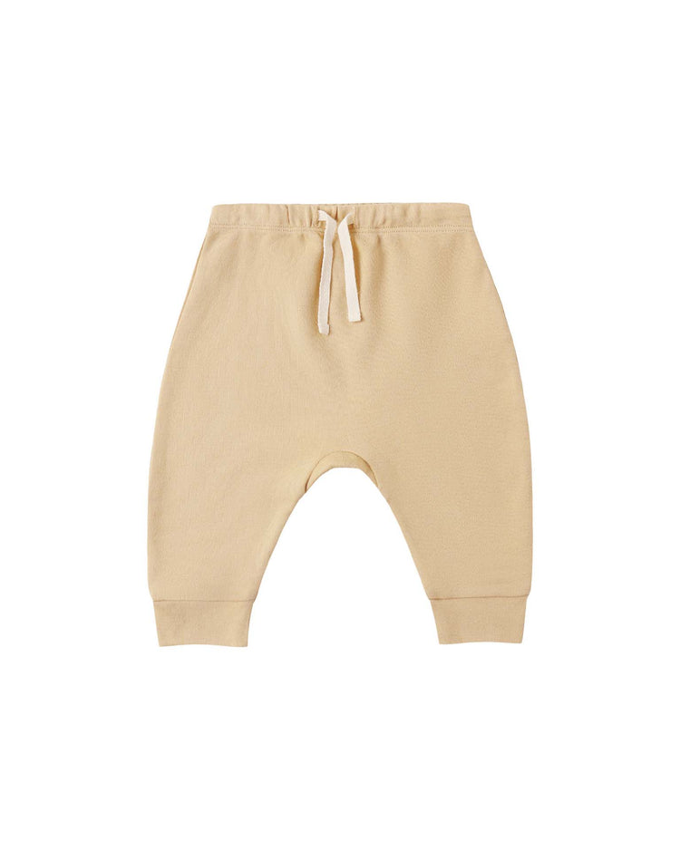 quincy mae drawstring pant in butterscotch baby Little