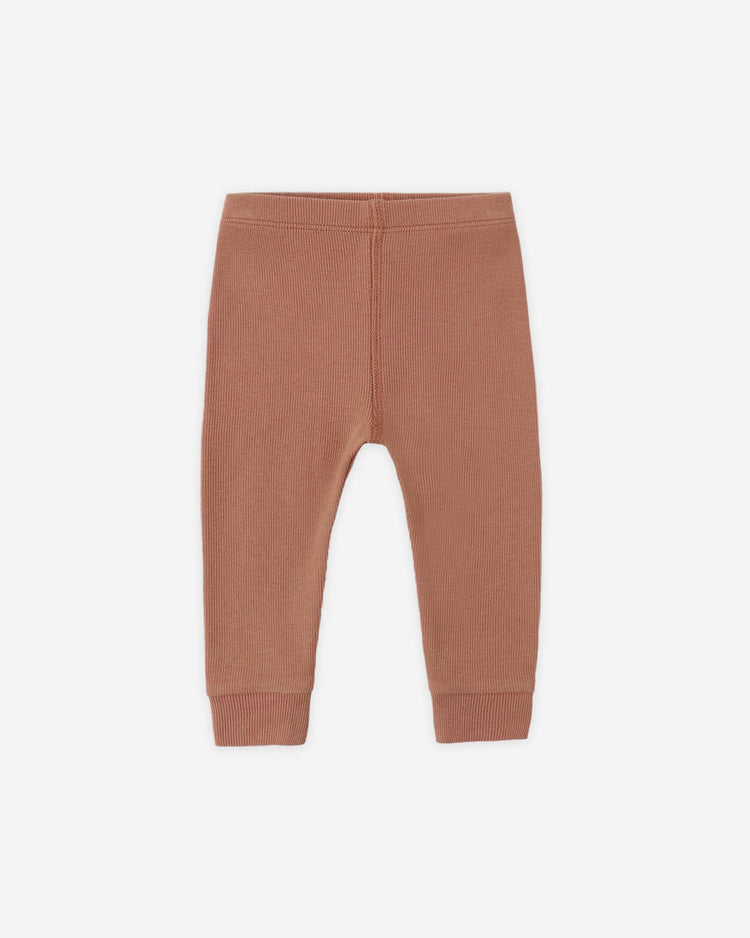 quincy mae ribbed legging in poppy baby Little
