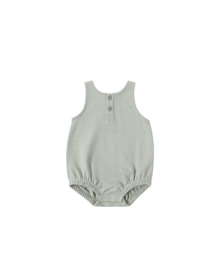 quincy mae sleeveless bubble in sage baby Little