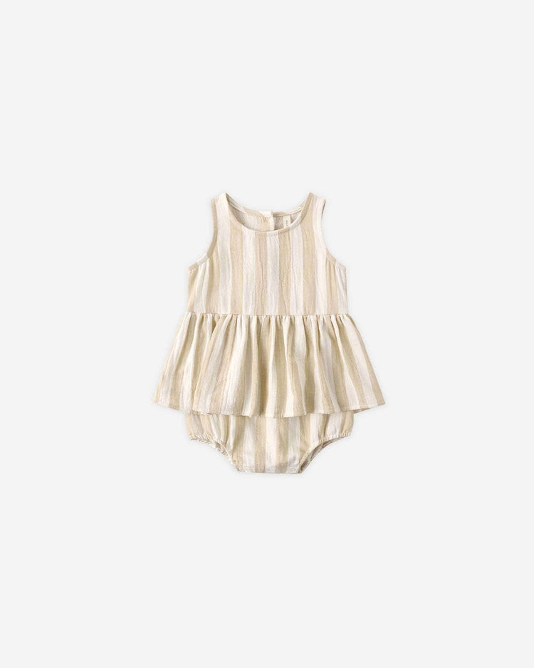 quincy mae skirted tank romper in summer stripe baby Little