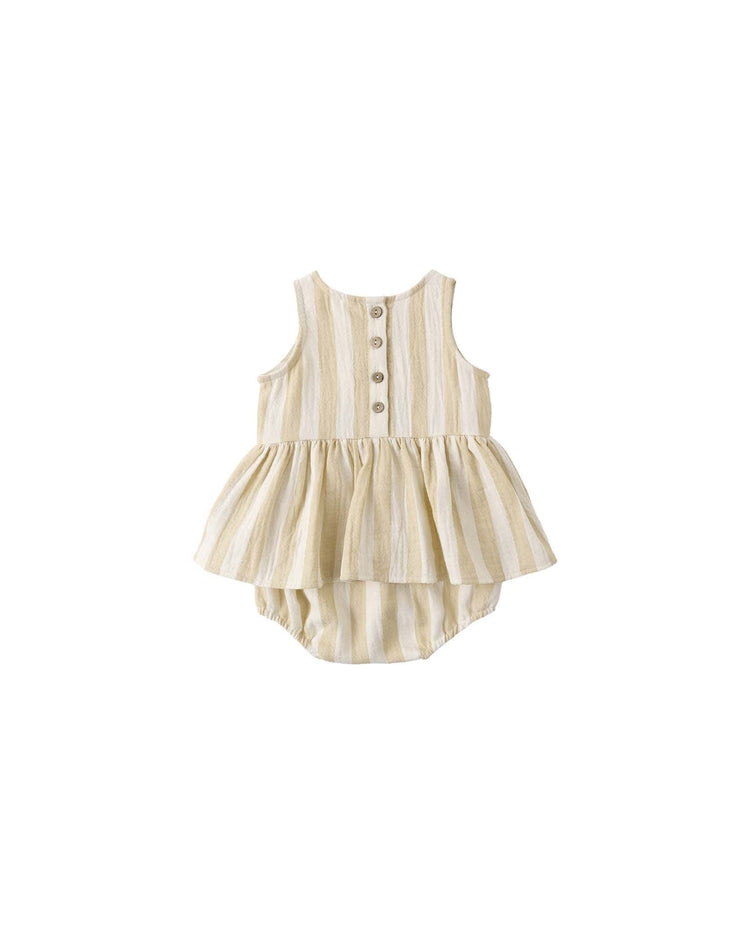 quincy mae skirted tank romper in summer stripe baby Little