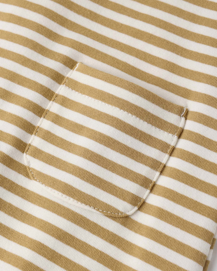 quincy mae sleeveless jumpsuit in honey stripe baby Little
