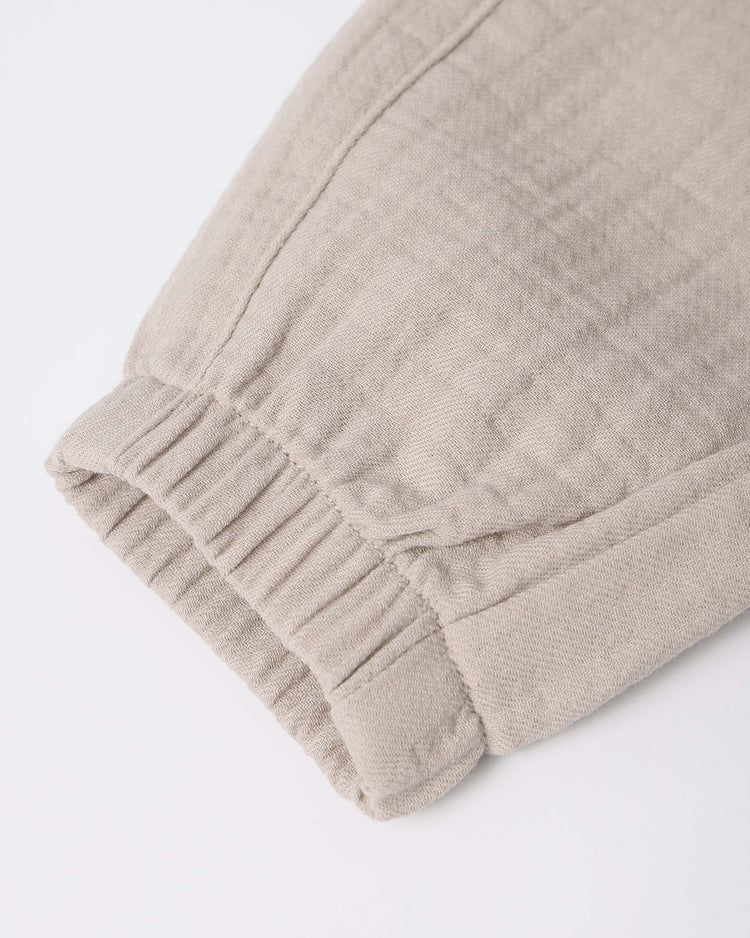 quincy mae luca pant in oat baby Little
