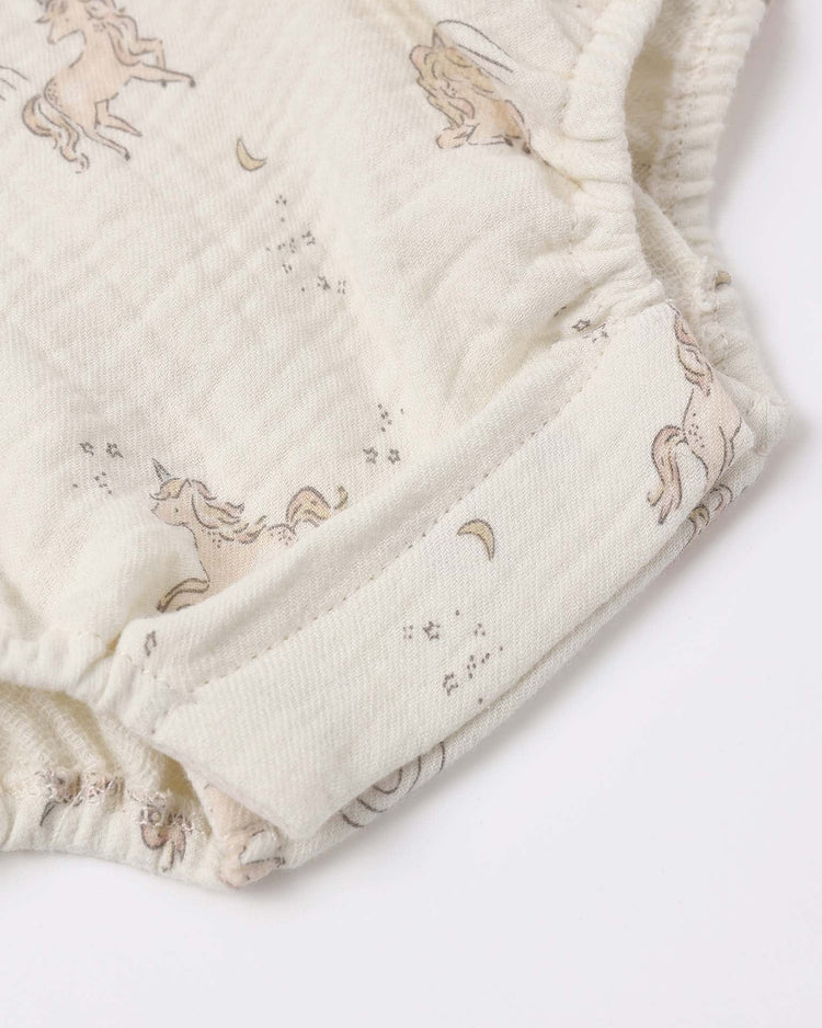 quincy mae bonnie romper in unicorns baby Little