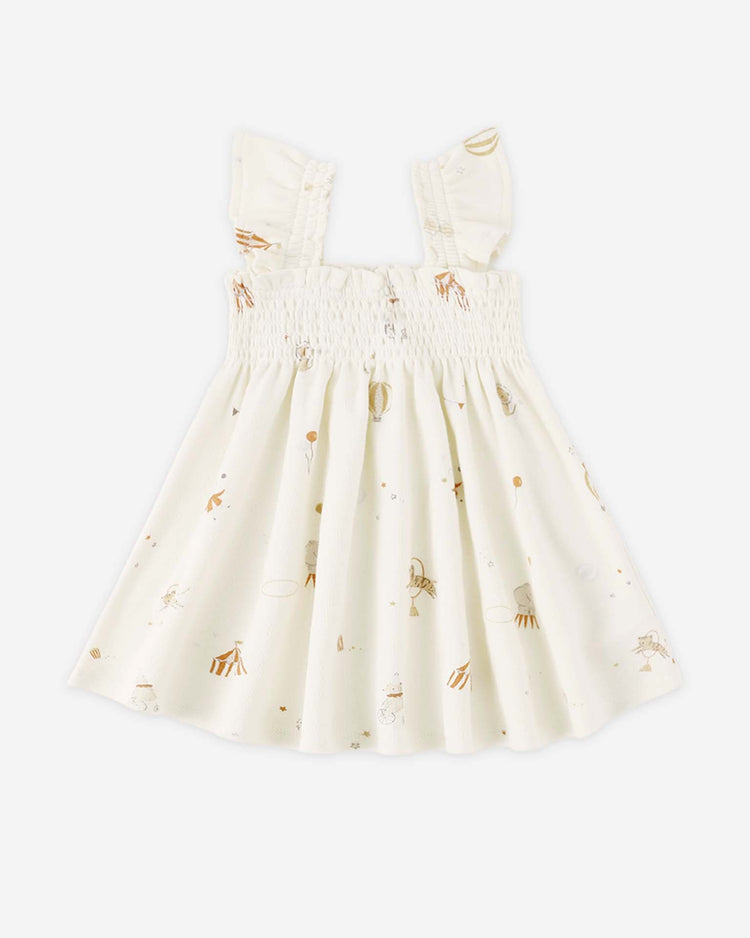 quincy mae smocked jersey dress in carnival baby Little