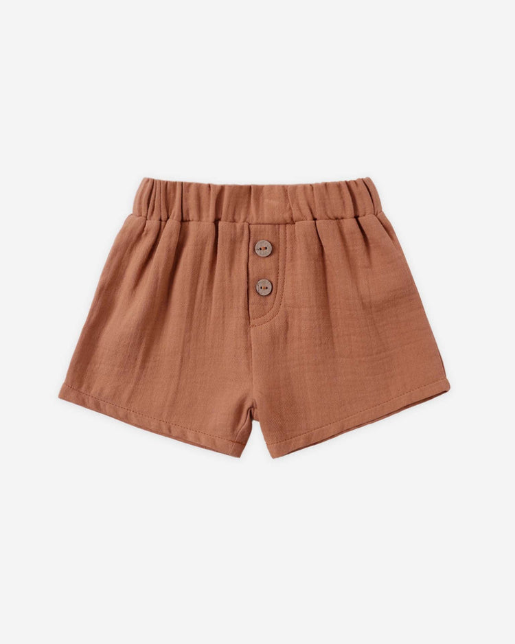 quincy mae woven short in poppy baby Little