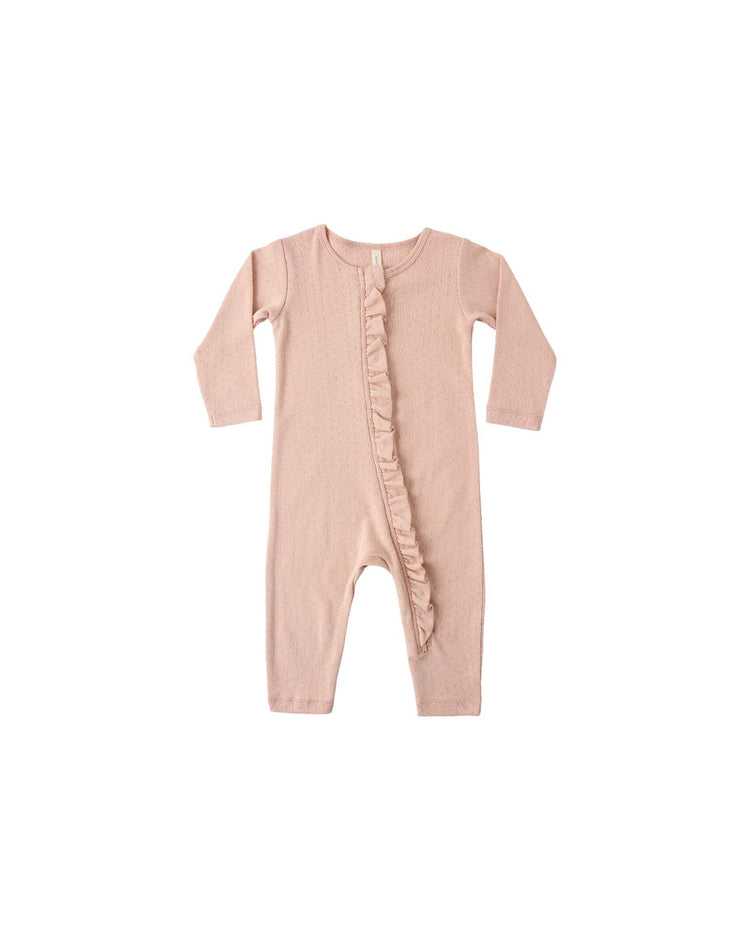 quincy mae ruffle jumpsuit in melon baby Little