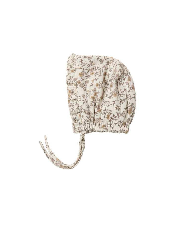 quincy mae woven ruffle bonnet in posy baby Little