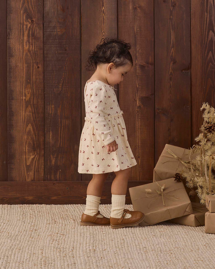 quincy mae alda dress in red bows baby Little