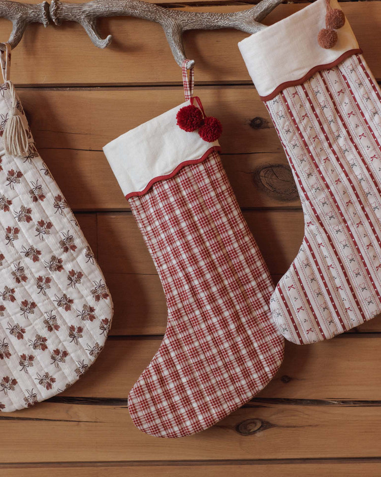 rylee + cru noel stocking in candy cane lane home Little