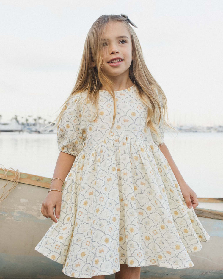 rylee + cru rose dress in nautical kids Little