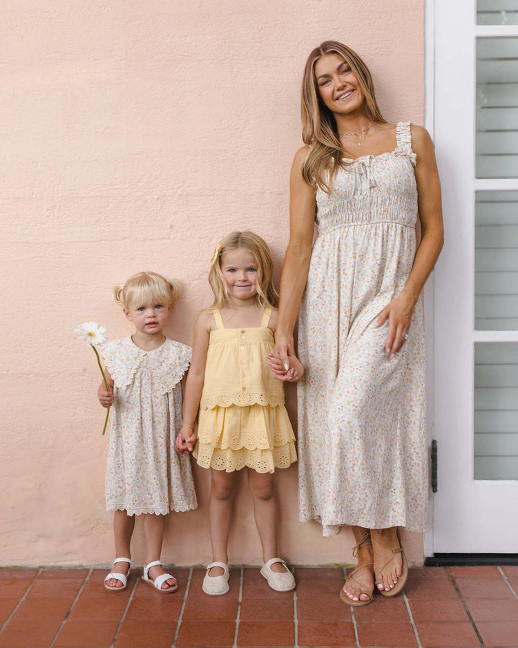 rylee + cru swing top in lemon kids Little