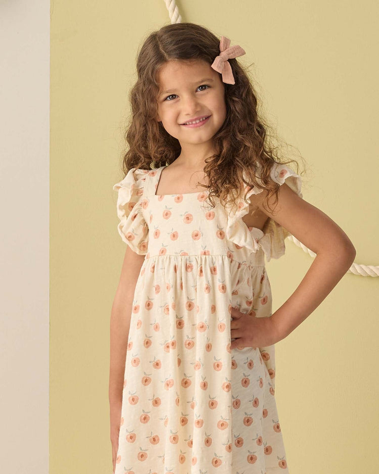 rylee + cru mariposa dress in peaches kids Little