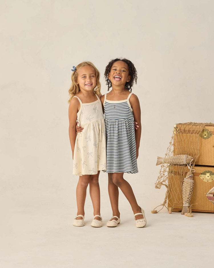 Little rylee + cru kids lea dress in sailor bows