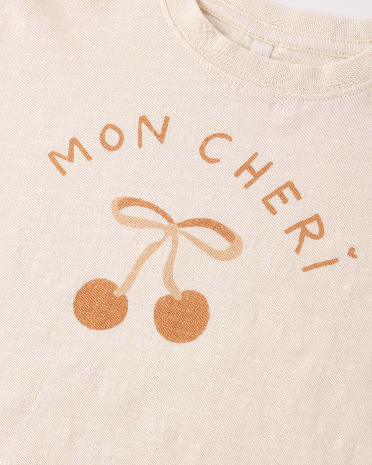 rylee + cru boxy tee in mon cheri kids Little
