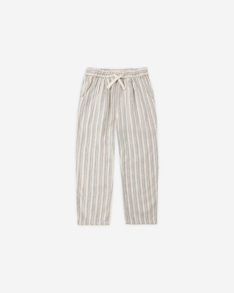 rylee + cru ethan trouser in nautical stripe kids Little