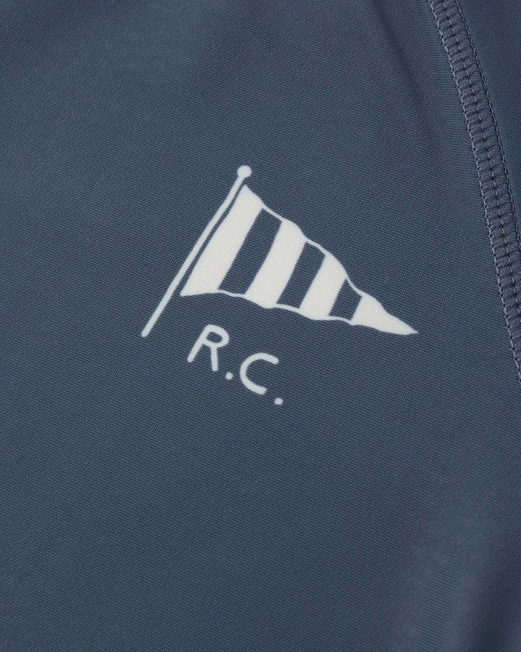 Little rylee + cru kids long sleeve rashguard in navy