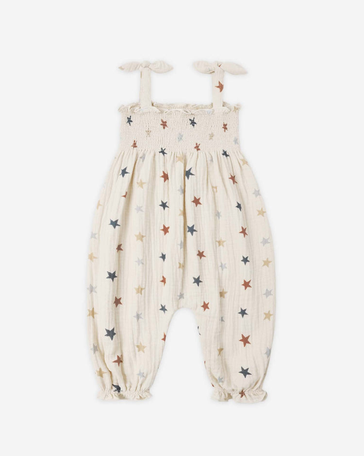 Little rylee + cru kids sawyer jumpsuit in stars