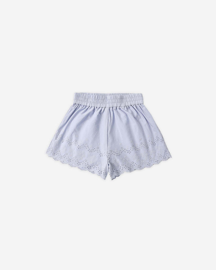 rylee + cru remi short in periwinkle kids Little