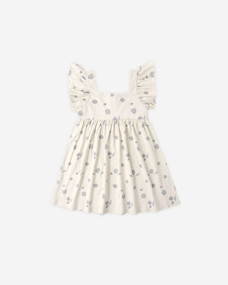 rylee + cru mariposa dress in seashells kids Little