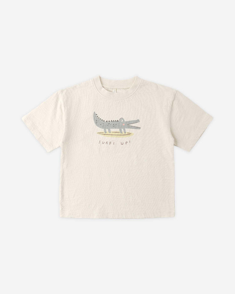 rylee + cru relaxed tee in alligator kids Little