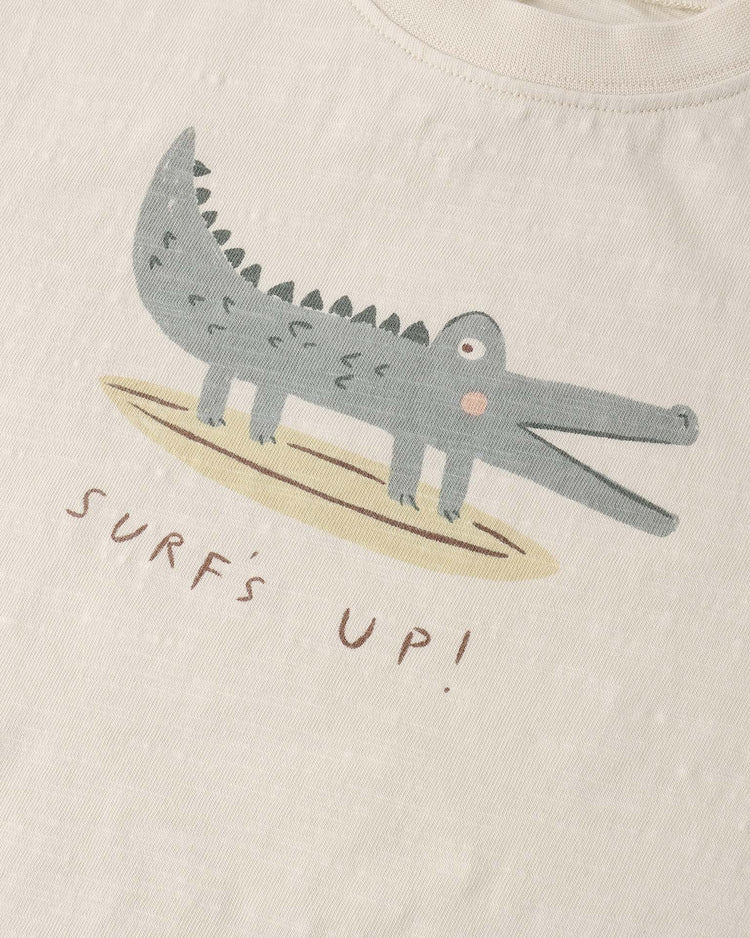 rylee + cru relaxed tee in alligator kids Little