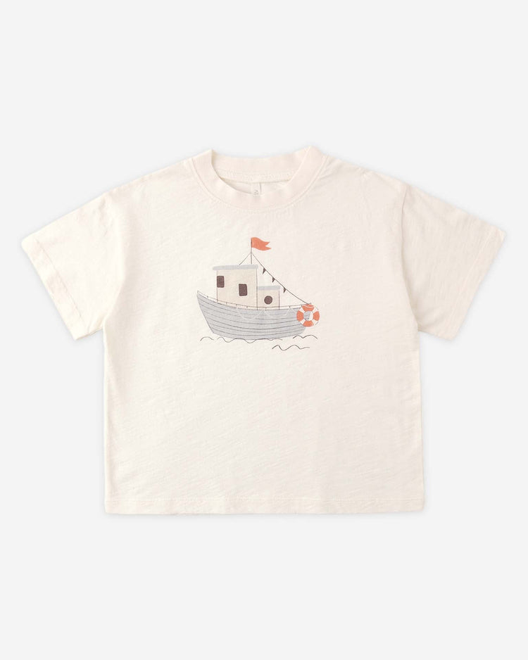 Little rylee + cru kids relaxed tee in tug boat