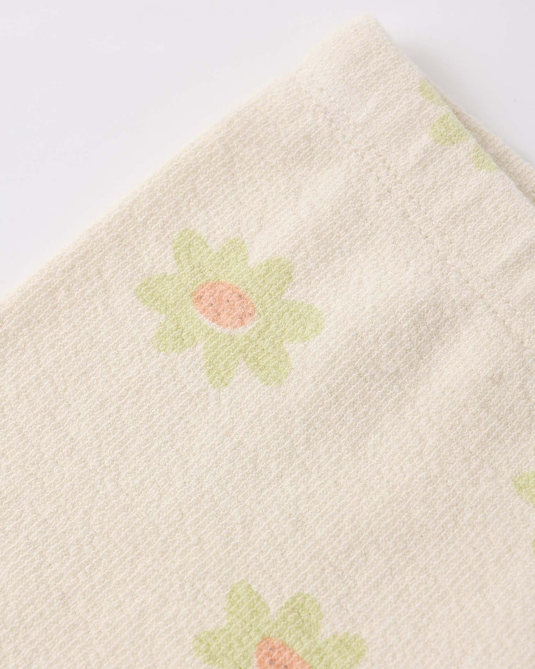 rylee + cru spongey knit set in yellow daisy kids Little