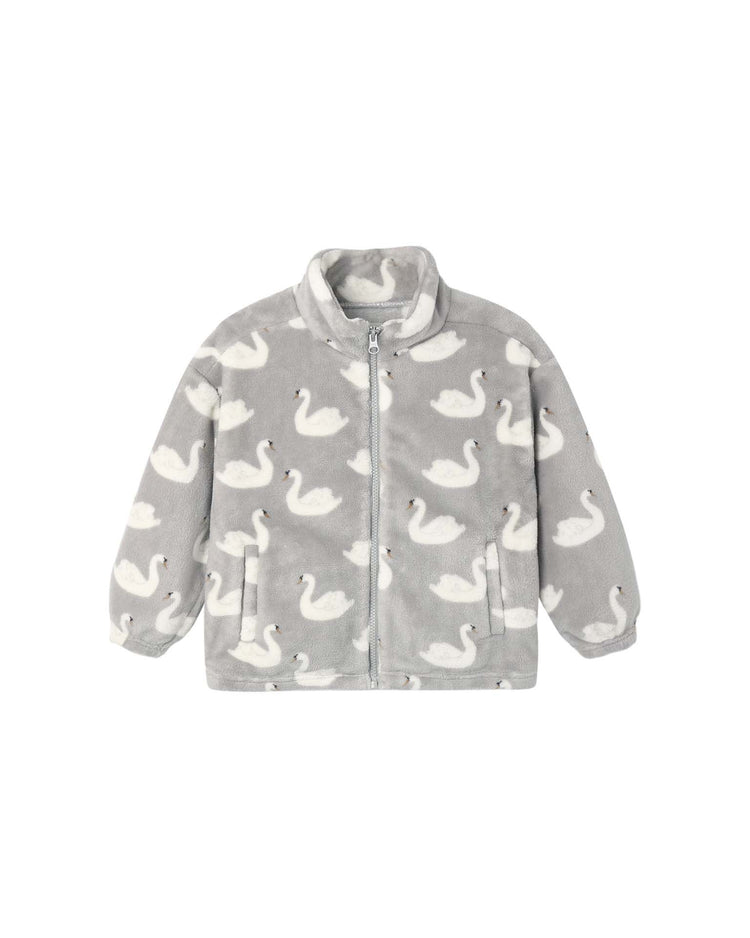 coco jacket in swans