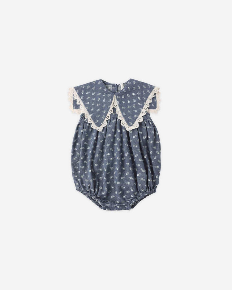 rylee + cru porter romper in ditsy kids Little