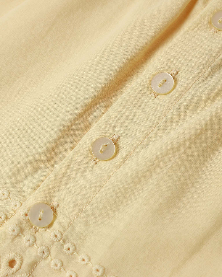 rylee + cru swing top in lemon kids Little