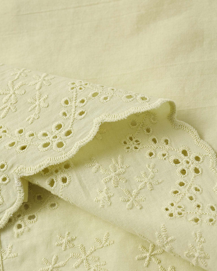 rylee + cru remi blouse in citron kids Little