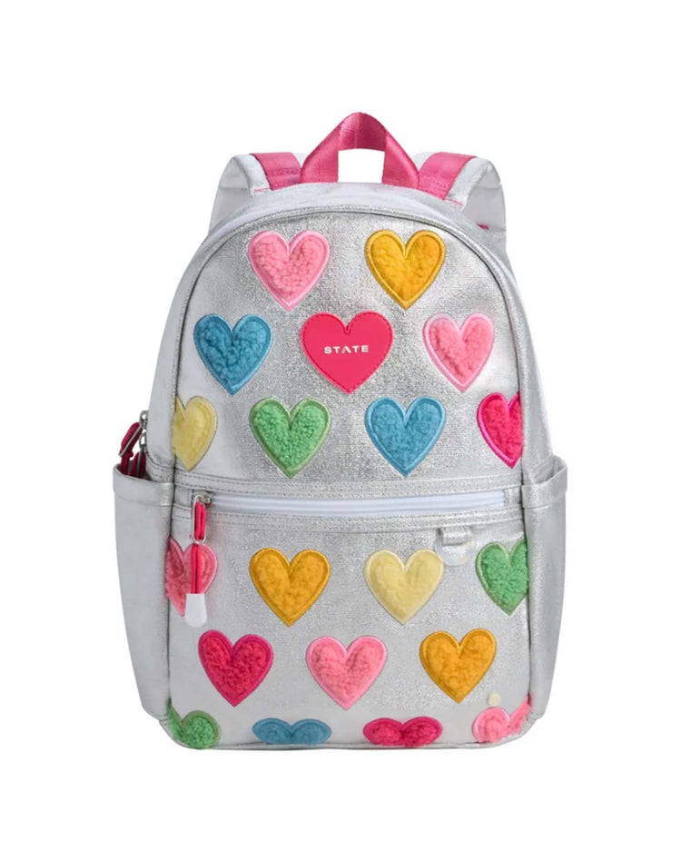 state bags kane backpack in happy fuzzy hearts accessories Little