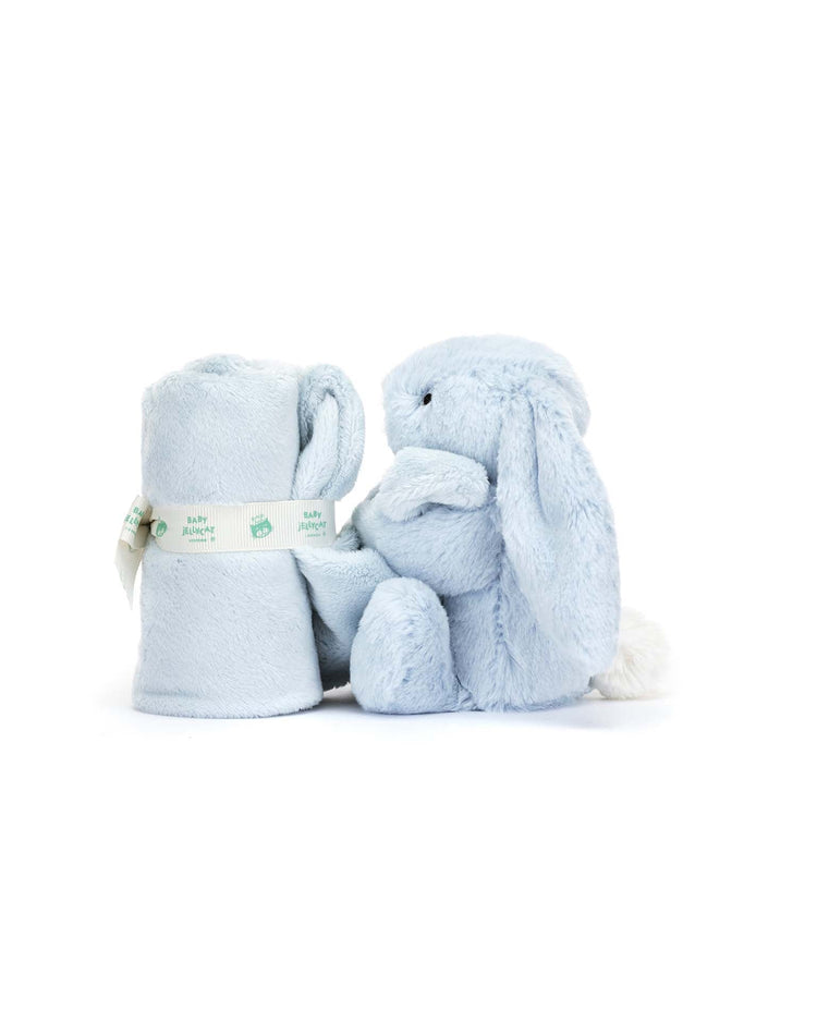 jellycat bashful blue bunny soother play Little