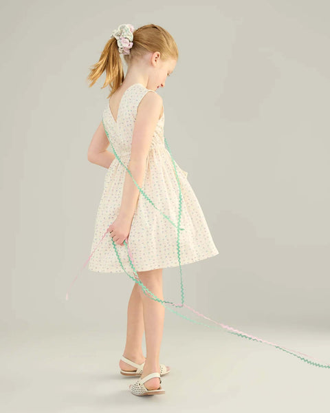 soor ploom pocket dress in chicweed print, mix kids at Little