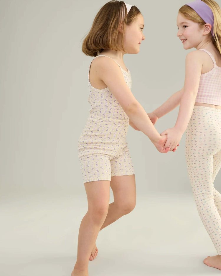 soor ploom middie in flower press print, soy kids Little
