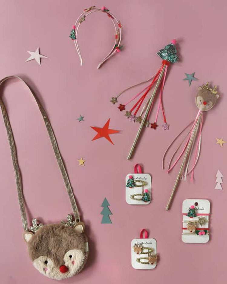 rockahula kids stripy christmas tree ponies accessories Little