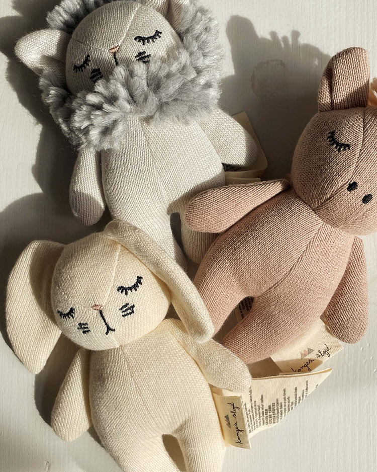 konges sløjd mini rabbit in off white play Little