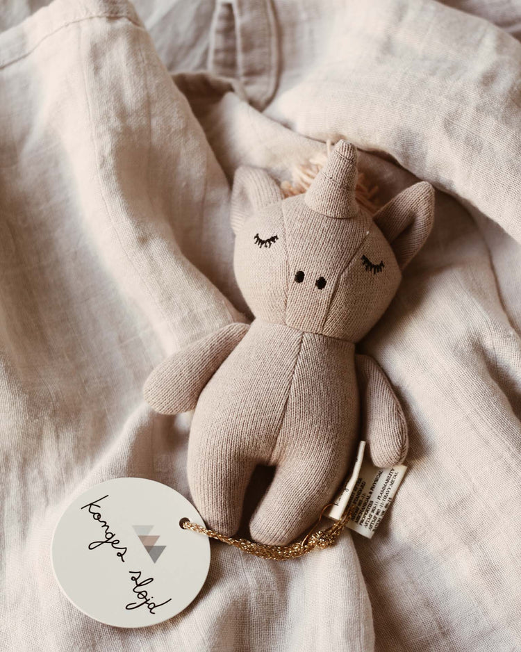 konges sløjd mini unicorn in rose fawn play Little