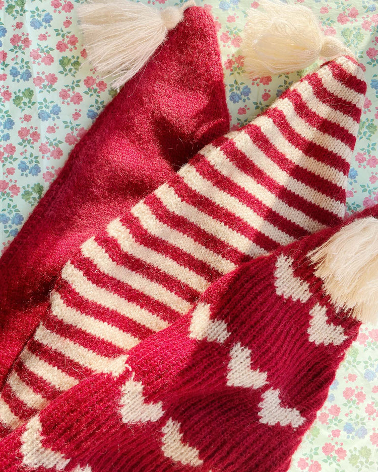konges sløjd laula christmas hat in heart accessories Little