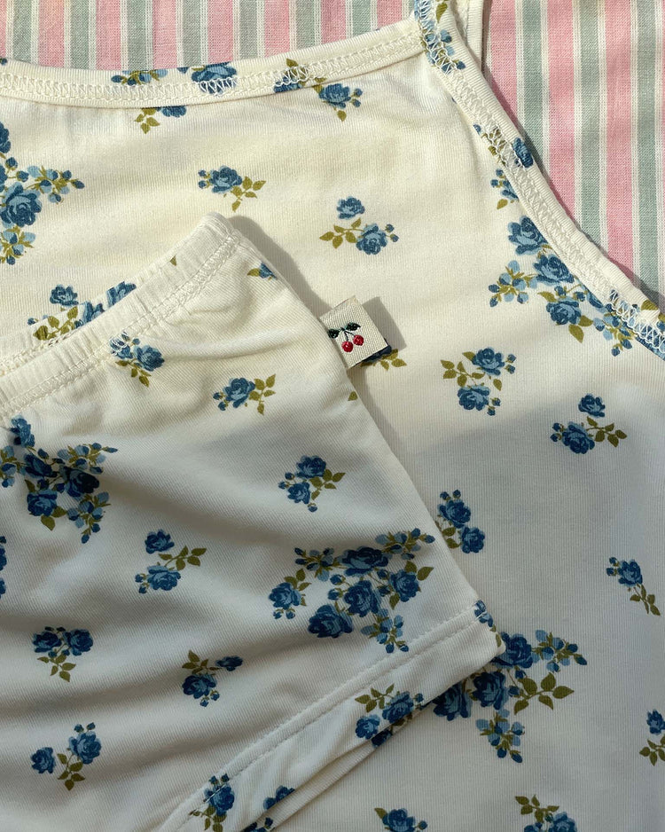 konges sløjd mimmi modal hipsters in blue kitty dot + tramonto kids Little