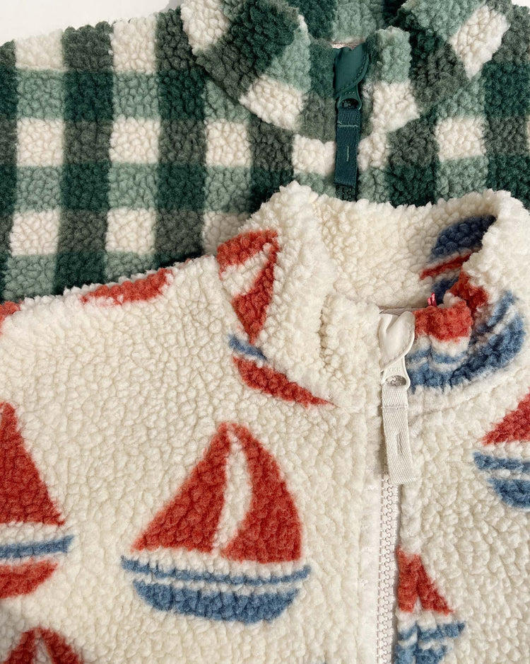 konges sløjd jody teddy jacket in ahoy kids Little
