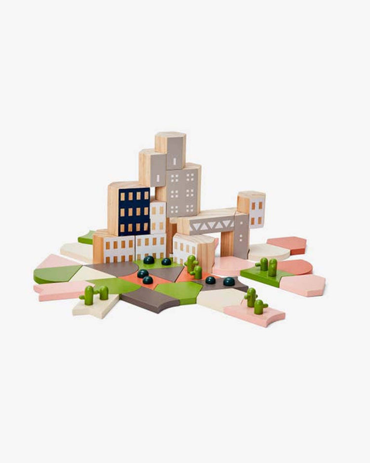 Little areaware play blockitecture desert garden