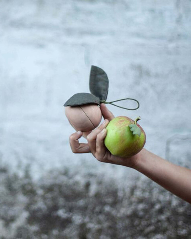 Little babai play apple friend wooden toy