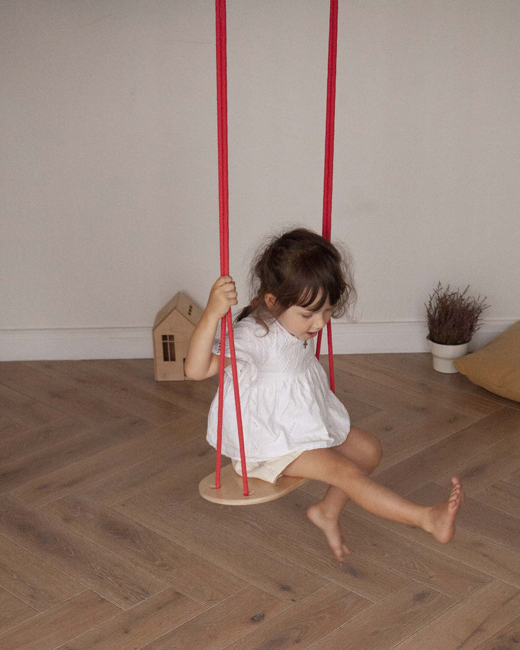 babai natural swing in pink play Little
